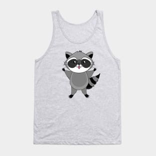 Cute raccoon Tank Top